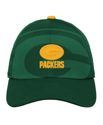 Youth Boy's and Girls Green Green Bay Packers Tailgate Adjustable Hat