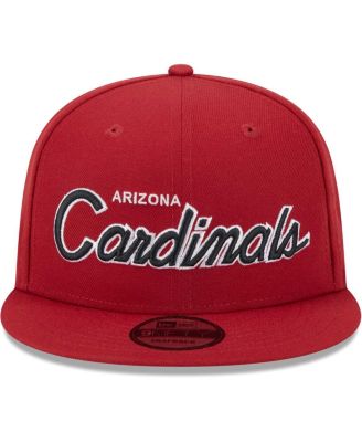 Men's Cardinal Arizona Cardinals Main Script 9FIFTY Snapback Hat