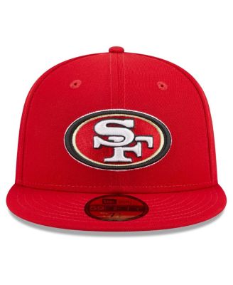 Men's Scarlet San Francisco 49ers Main Patch 59FIFTY Fitted Hat