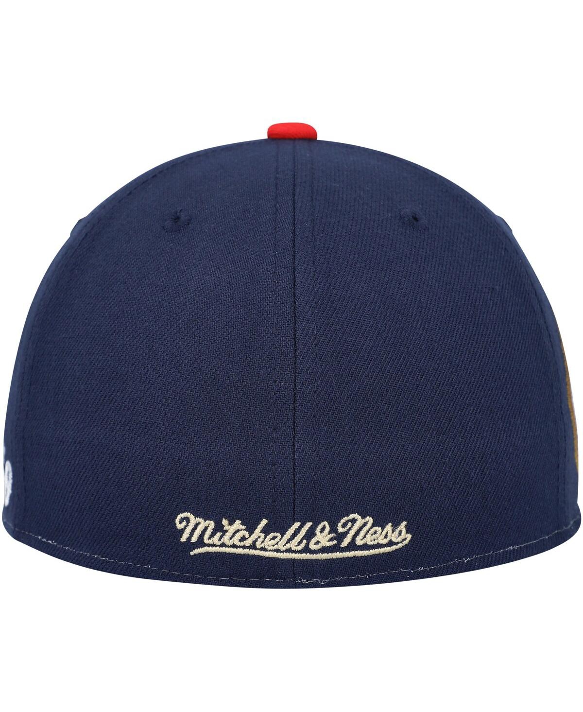 Mitchell & Ness Men's  Cream, Red Chicago White Sox Home Field Fitted Hat In Cream,red