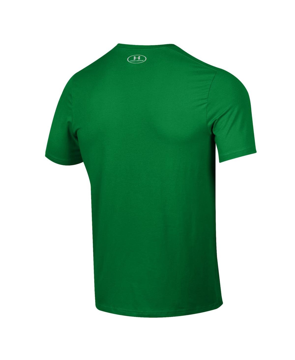 Shop Under Armour Men's  Green Notre Dame Fighting Irish All Fight T-shirt