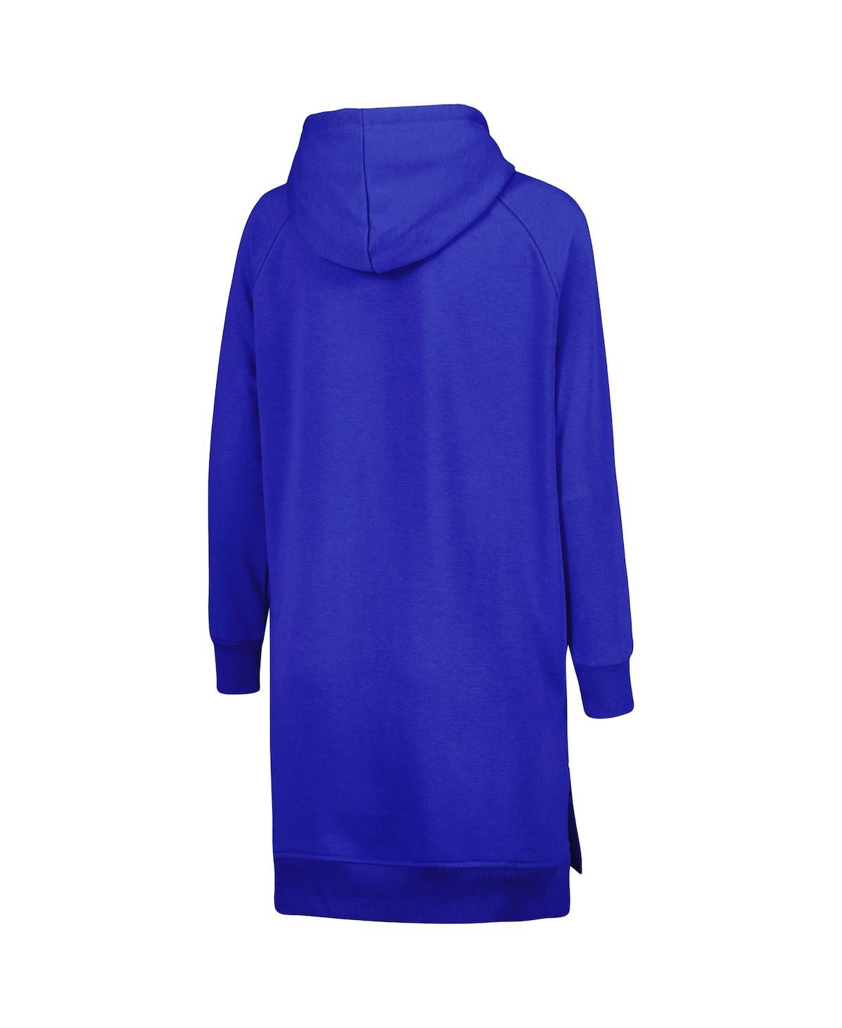 Women's Gameday CoutureFlorida Gators Take a Knee Raglan Hooded Sweatshirt Dress - Royal