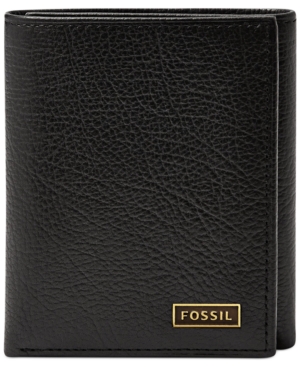 UPC 762346307716 product image for Fossil Omega Trifold Leather Wallet | upcitemdb.com