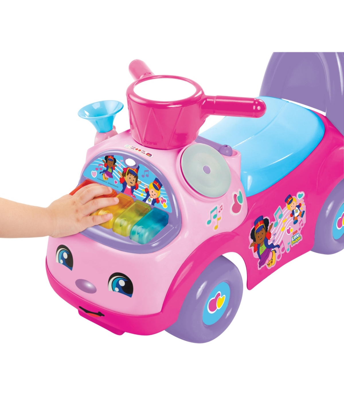 Little People Music Parade Ride-On Pink
