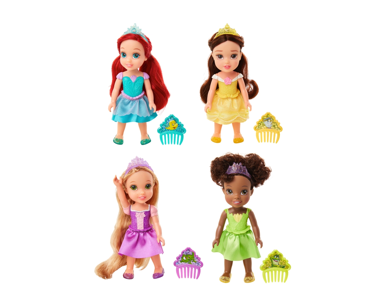 Disney Princess Kids' Petite Dolls In Multicolor