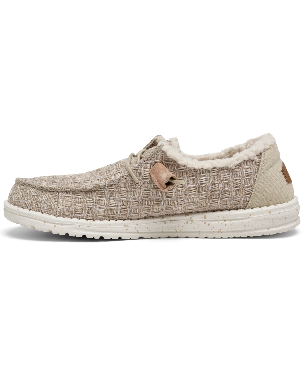 Shop Hey Dude Women's Wendy Warmth Slip-on Casual Sneakers From Finish Line In Natural