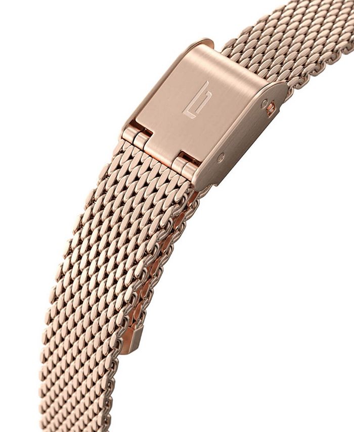 Lilienthal Berlin Women's Rosalux Rose Bloom Rose GoldTone Stainless