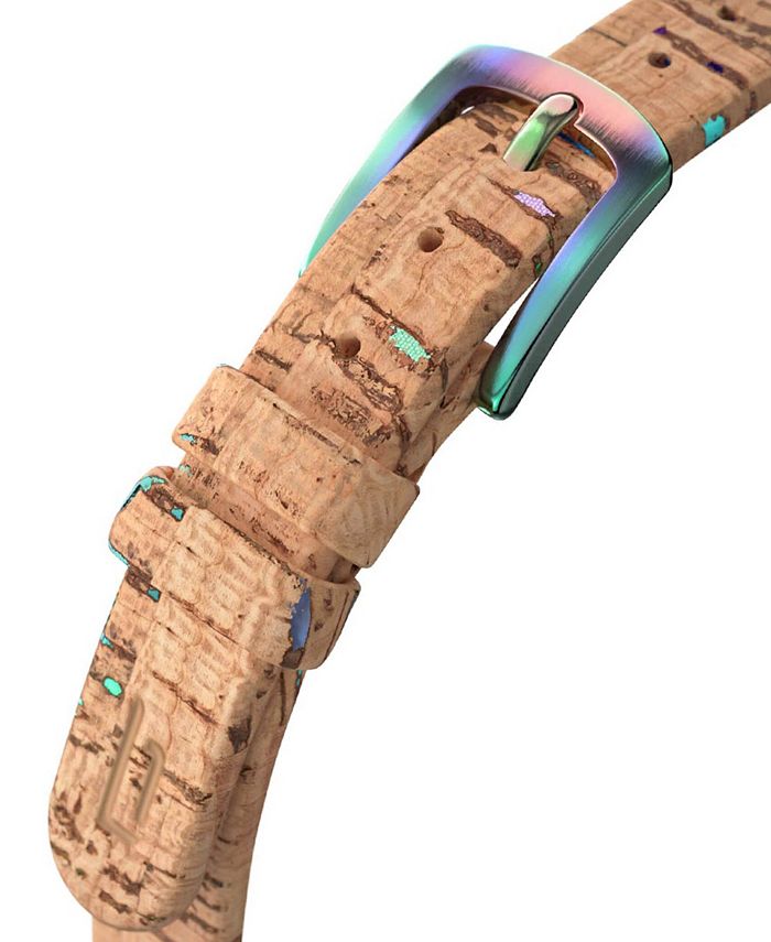 Lilienthal Berlin Women's Rosalux Rainbow Light Brown Cork Leather