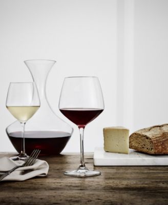 Perfection Burgundy Glasses, Set of 6