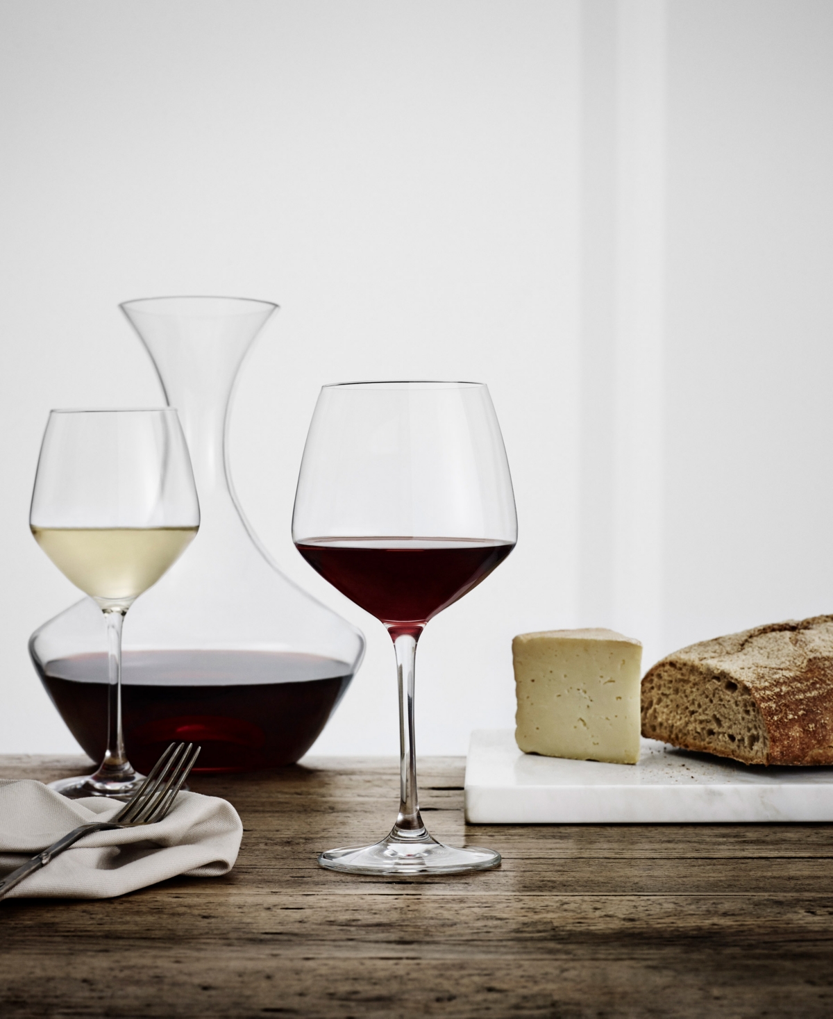 Rosendahl Perfection Burgundy Glasses, Set Of 6 In Clear