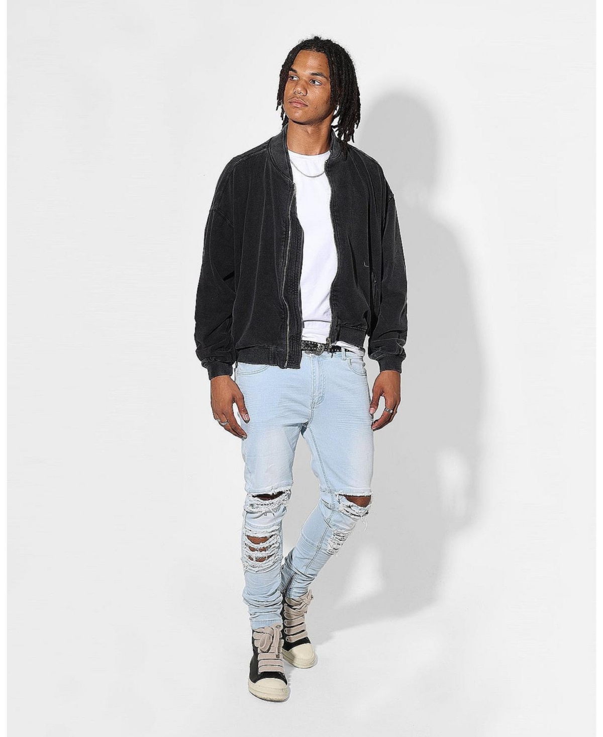 Mens Rework Jeans - Light blue
