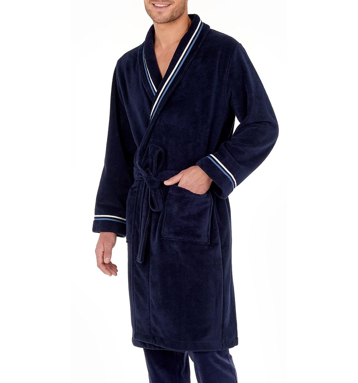 Men's Transat Robe - Navy
