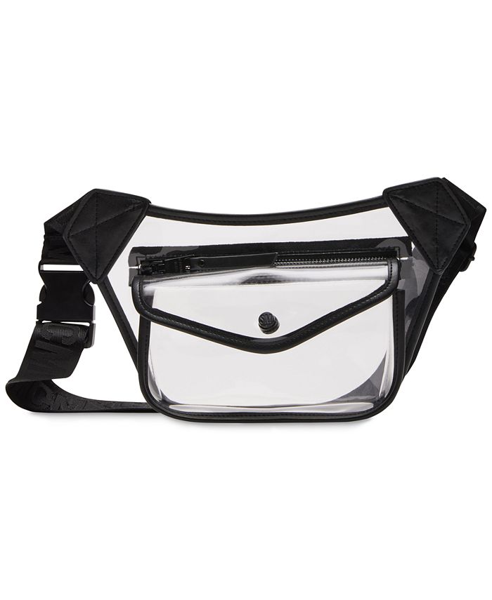 Steve madden clear fanny pack store