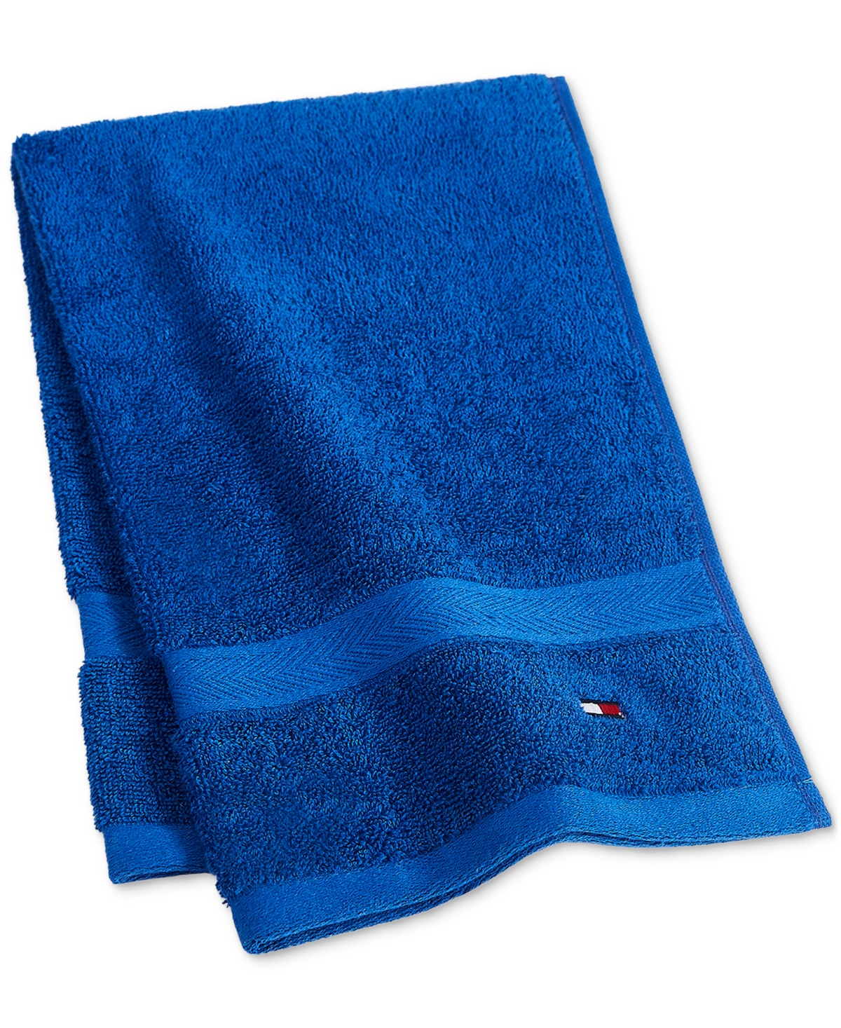 Tommy Hilfiger Modern American Solid Cotton Washcloth, 13