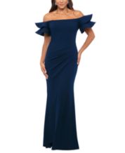 Macys navy blue dresses store