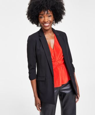 Macys petite blazer best sale