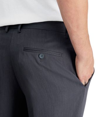 Men Slim-Fit Heather Dress Pants