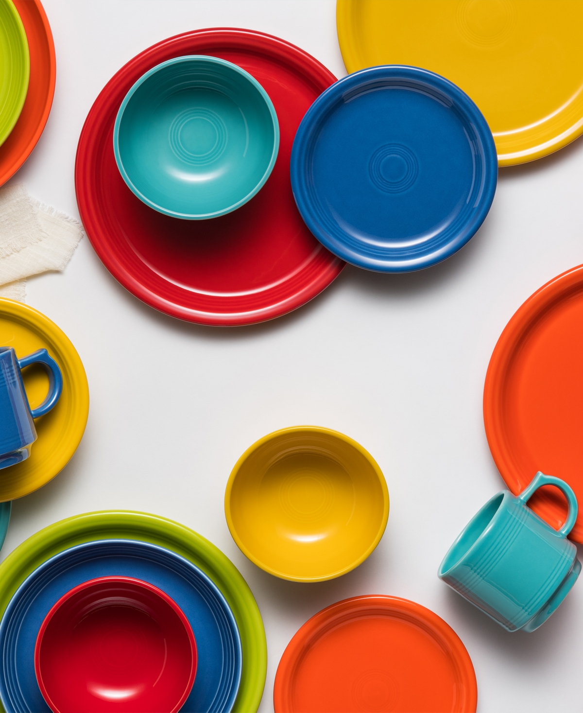 Fiesta Bistro Coupe 12-piece Dinnerware Set, Service For 4 In Daffodil