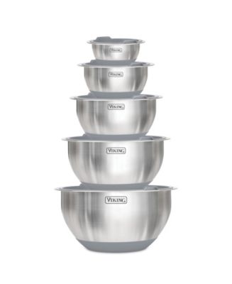 Viking 10 Pc Stainless Steel Mixing Bowl Set - Macy's