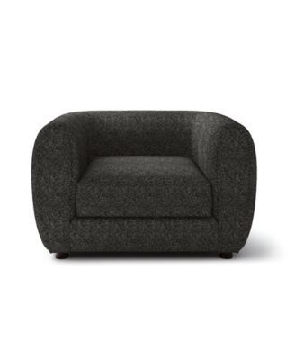 Valerian 45" Boucle Fabric Club Chair
