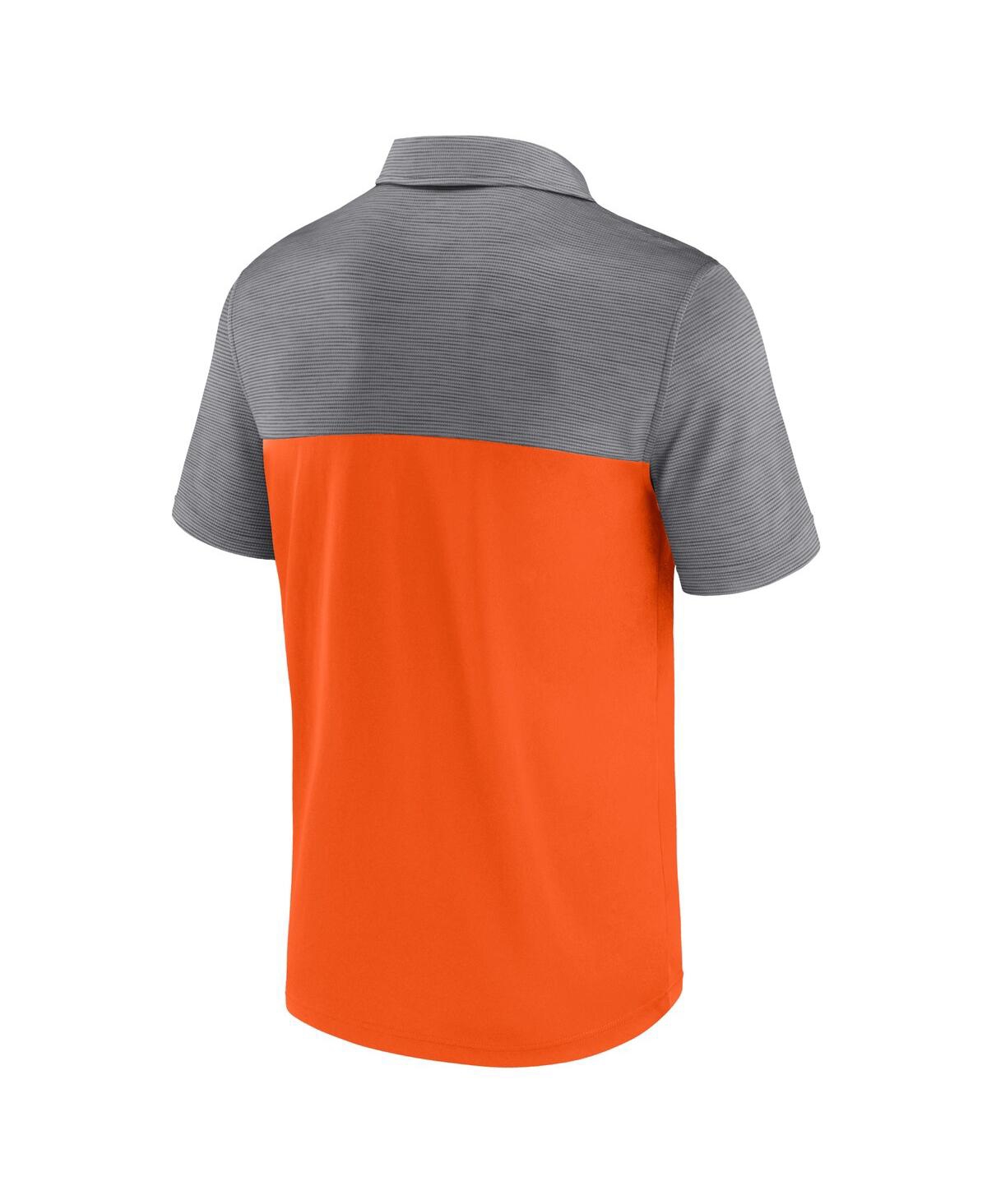 Men's Fanatics Gray Oklahoma State Cowboys Polo Shirt - Gray