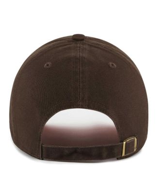 Women's Brown Cleveland Browns Confetti Icon Clean Up Adjustable Hat