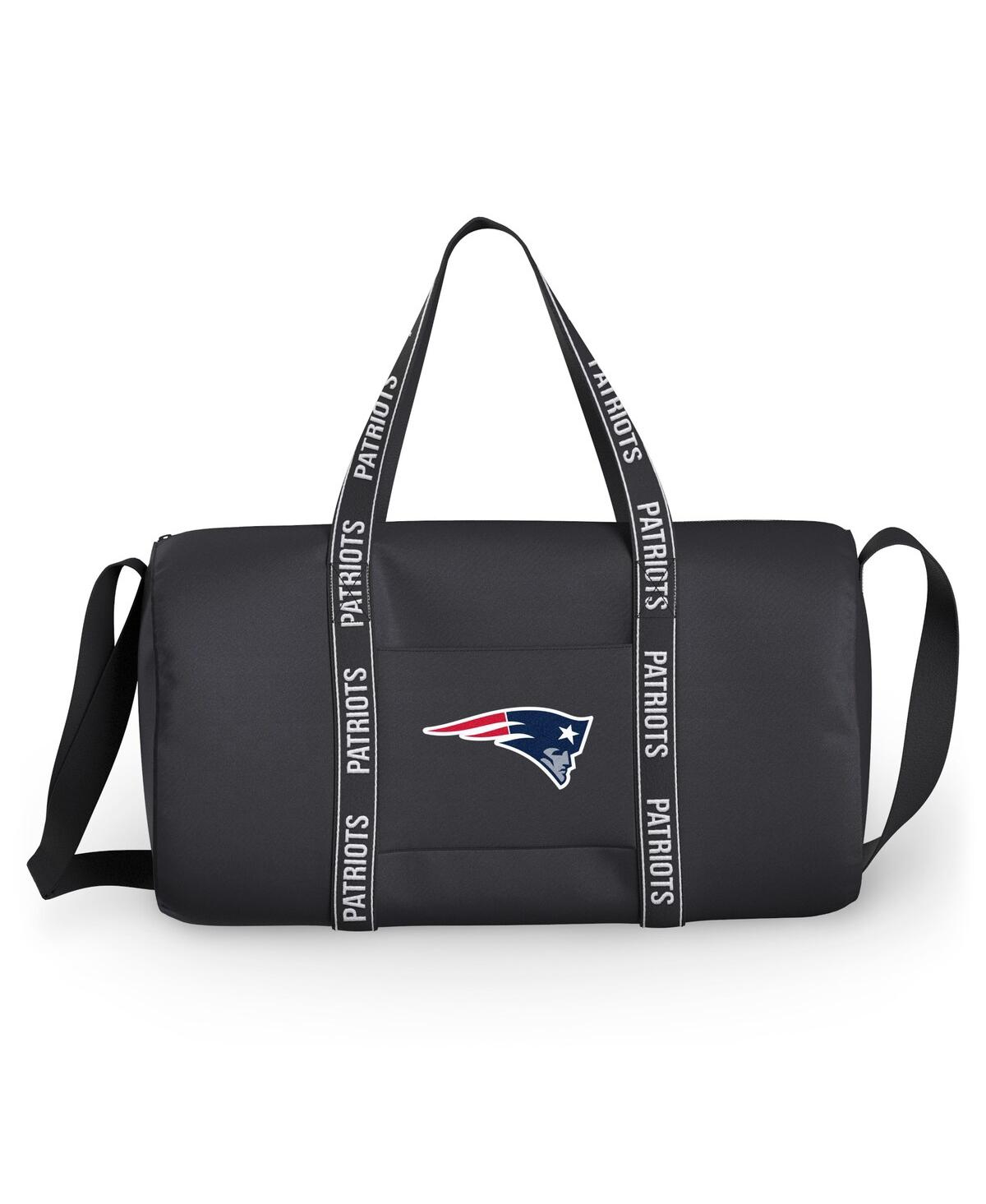 Men's and Women's Wear by Erin Andrews New England Patriots Gym Duffle Bag - Black