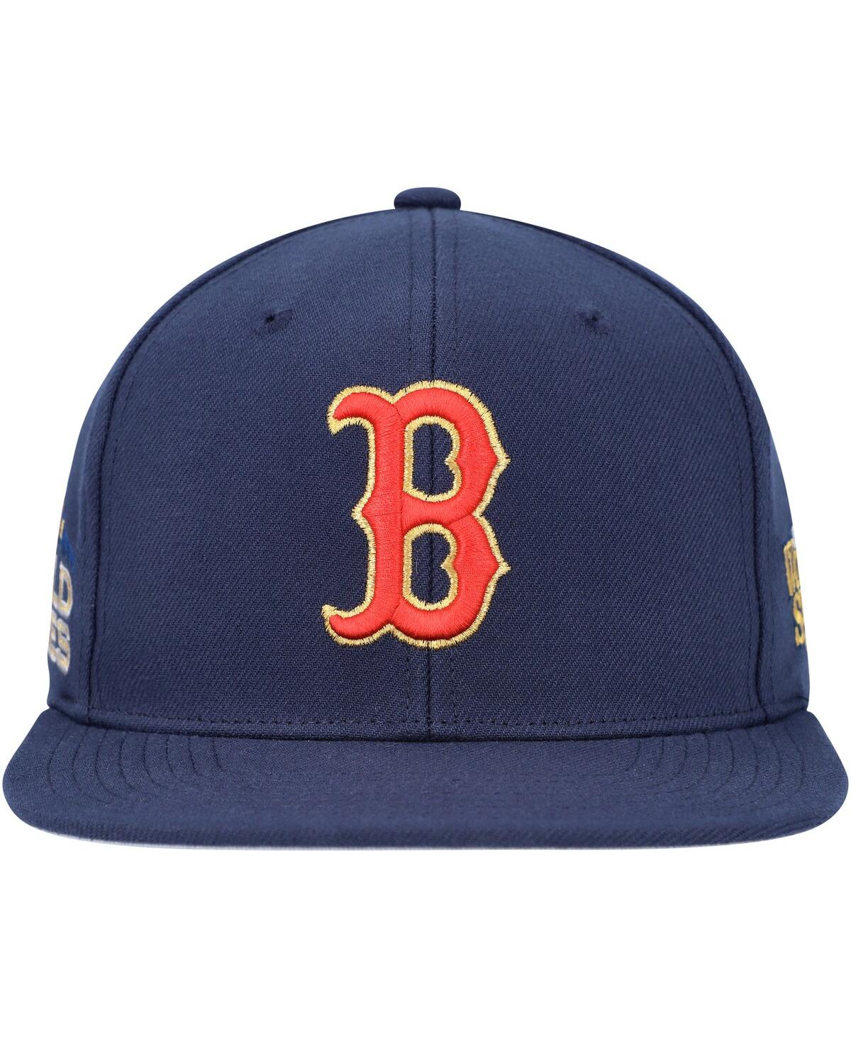 Mitchell & Ness Men's  Navy Boston Red Sox Champ'd Up Snapback Hat In Navy
