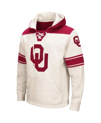 Men's Oklahoma Sooners 2.0 Lace-Up Pullover Hoodie
