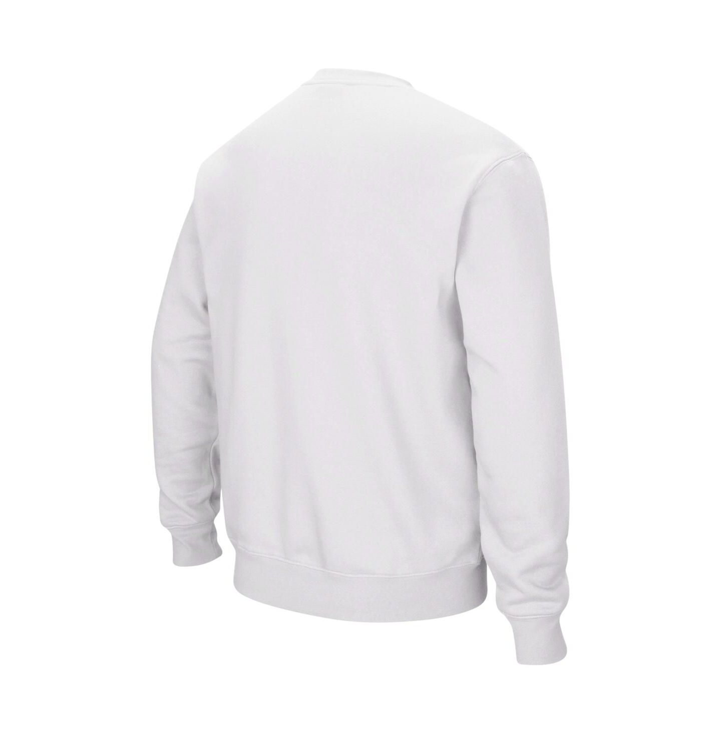 Мужская толстовка Colosseum Kansas Jayhawks Arch & Logo Crew Neck, цвет: Красный — фото 5