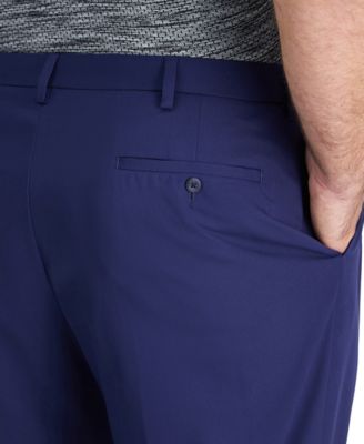Big & Tall Cool Right Performance Flex Classic Fit Flat Front Pant 