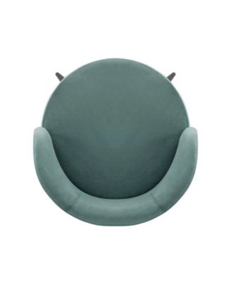 Kaya Pleated Velvet Upholstered Dining Chair