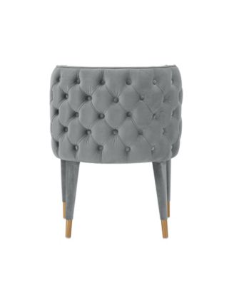 Maya 2-Piece Velvet Upholstered Dining Chair Set