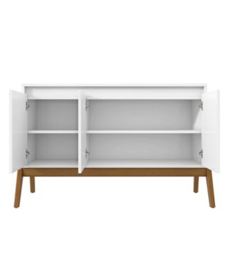 Gales 48.50" Medium Density Fiberboard 4-Shelf Sideboard