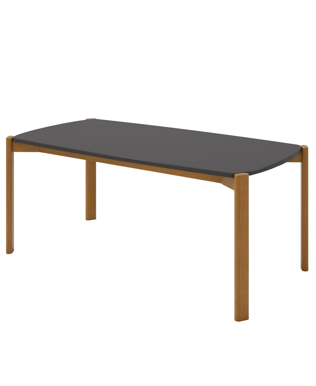 Manhattan Comfort Gales Medium Density Fiberboard Rectangular Dining Table