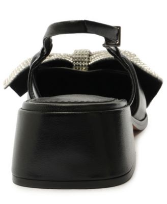 Women's Dorothy Bow Block Heel Pumps