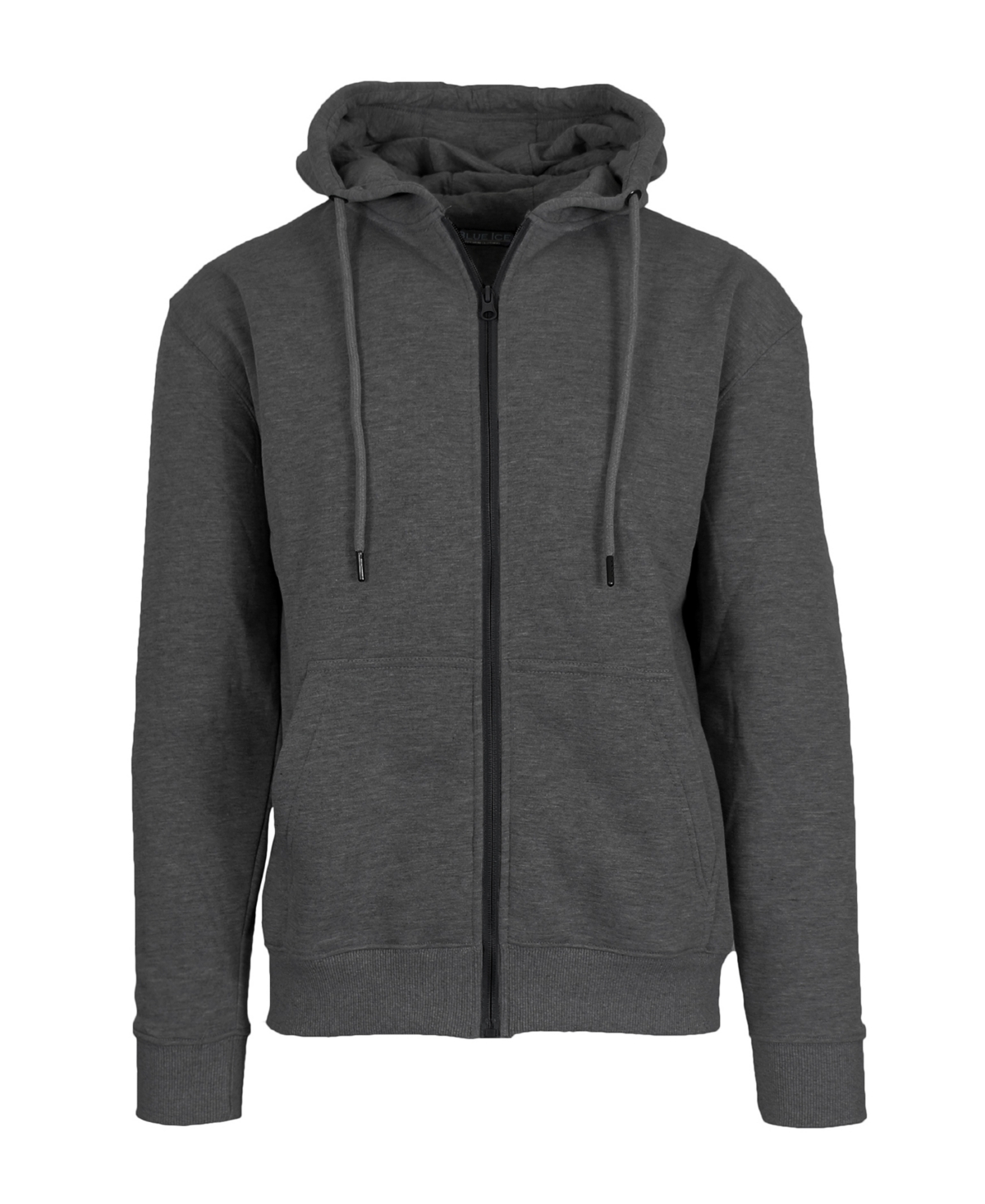 Blue Ice Men's Fleece-Lined Full-Zip Hoodie
