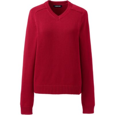 Women's Cotton Modal V-neck Sweater