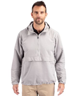 Men's Cutter and Buck Charter Eco Recycled Anorak Jacket