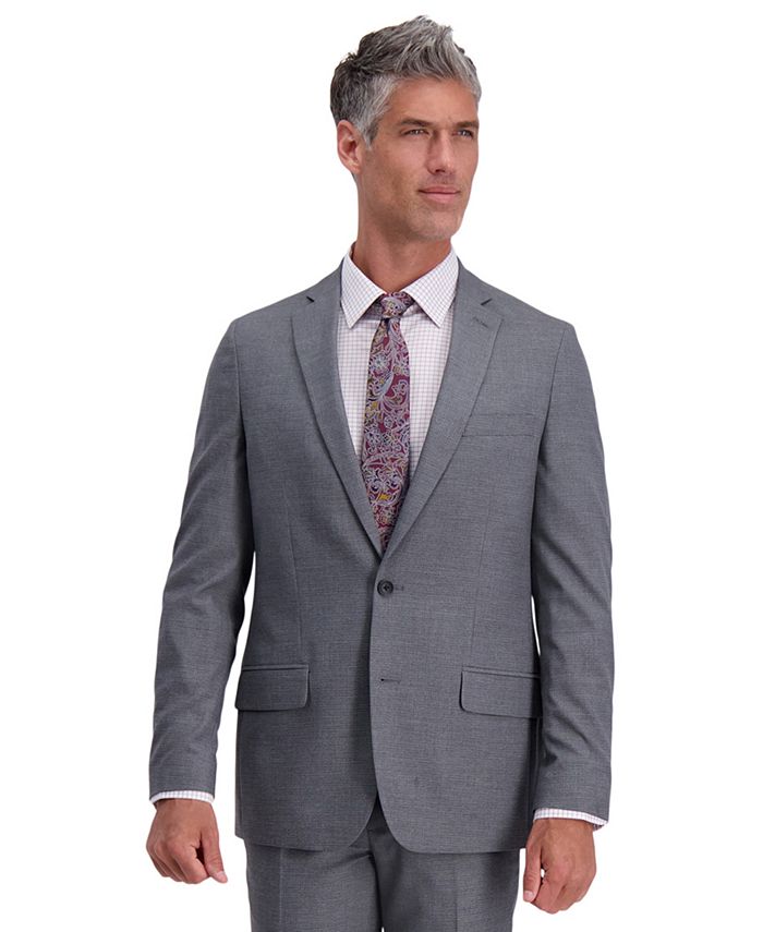 Haggar J.M Men's Slim-Fit Grid Suit Jacket - Macy's