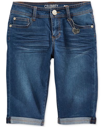 Celebrity Pink Skimmer Shorts, Big Girls (7-16)