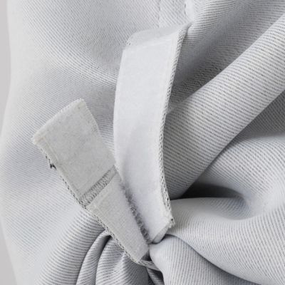 Preston Energy Saving Blackout Rod Pocket Window Tie-up Shade