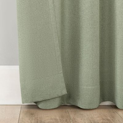 Hathaway Twist Tab Semi-Sheer Tab Top Curtain Panel