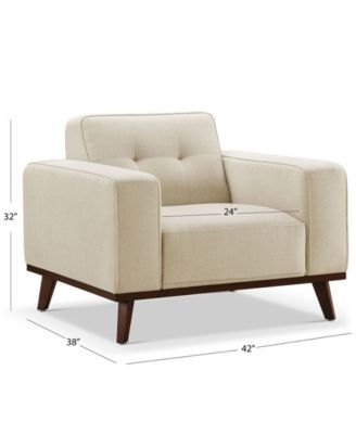 Vicenza 42" Mid-Century Upholstered Chair