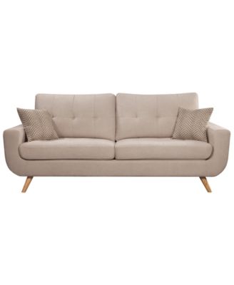 Paige 85.8" Stain-Resistant Fabric Sofa