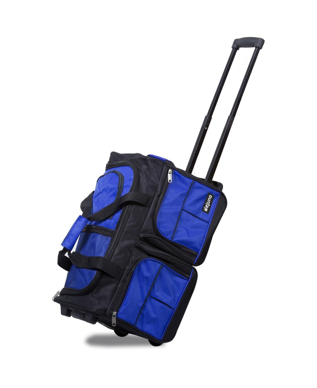 Dejuno Expedition Pro 20-Inch Carry-On Rolling Duffle Bag - Red