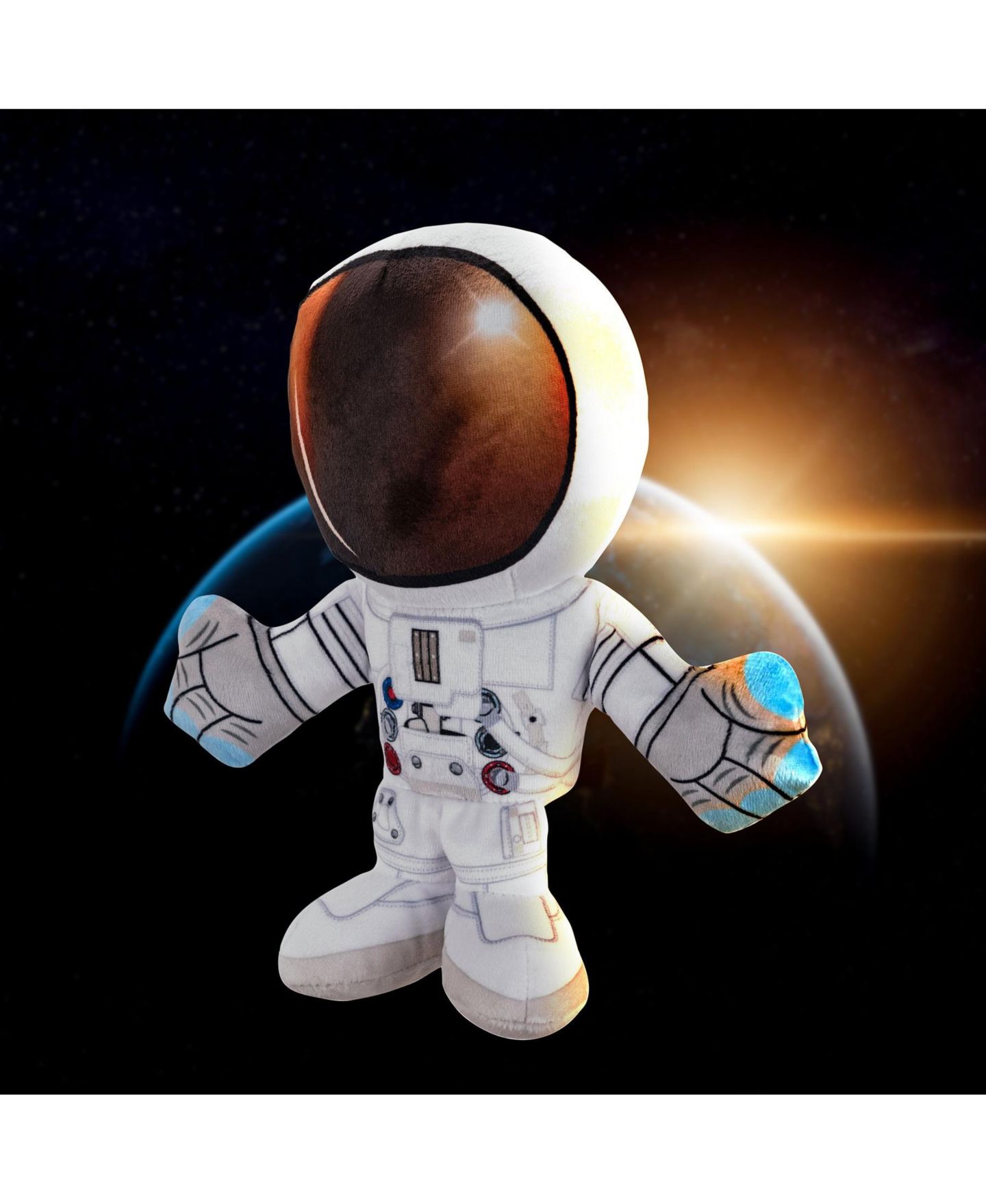 Детская мягкая игрушка Bleacher Creatures NASA Astronaut Kuricha 8" Plush — фото 2