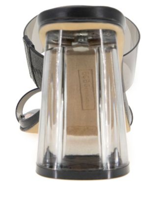 Women's Parisa Block-Heel Vinyl Dress Sandals