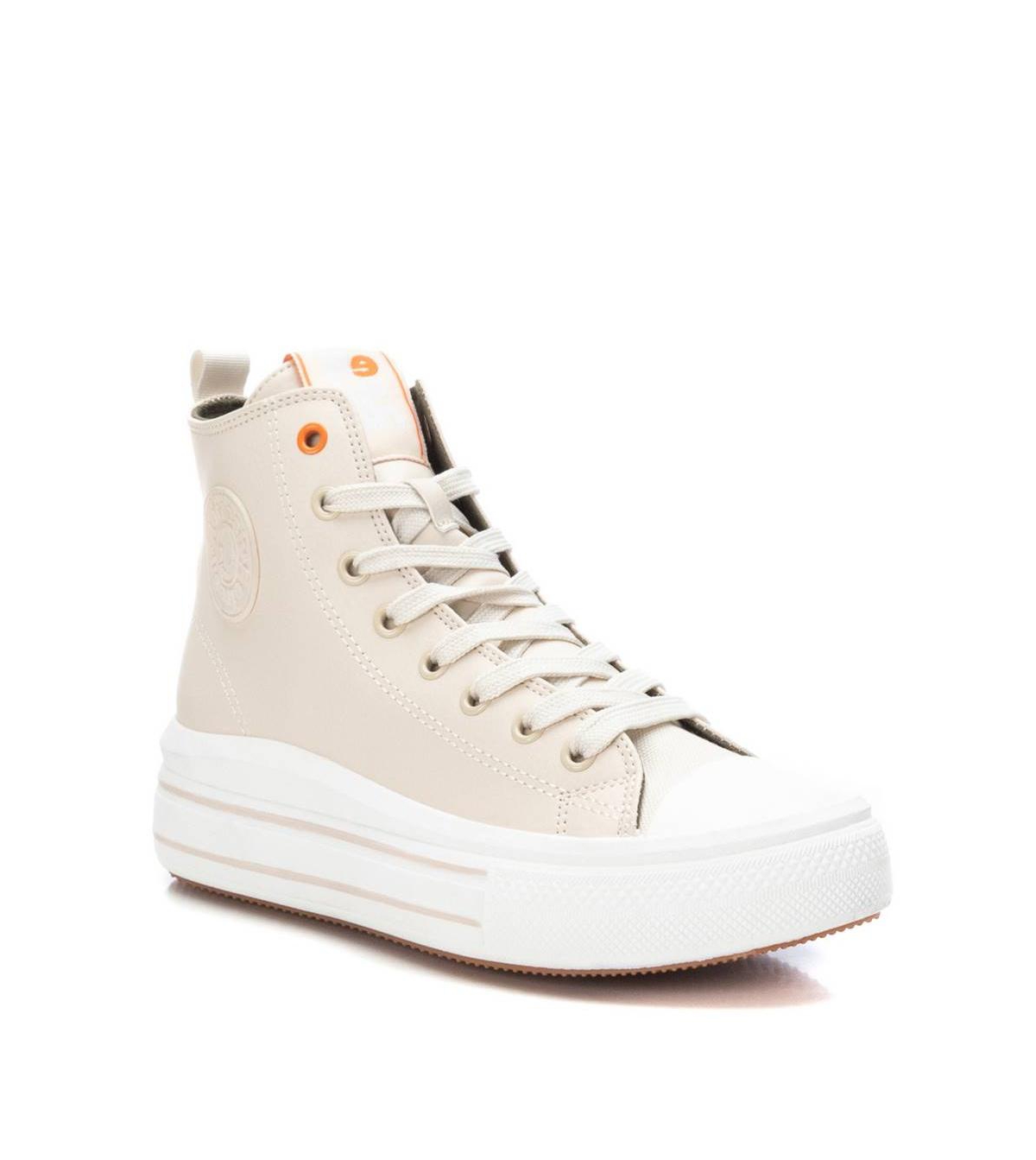 Women's Sneakers Boots By Xti - Beige