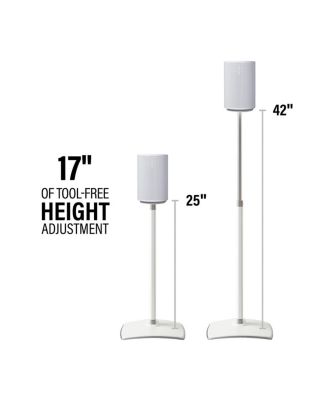 Height-Adjustable Speaker Stands for Sonos Era 100 - Pair